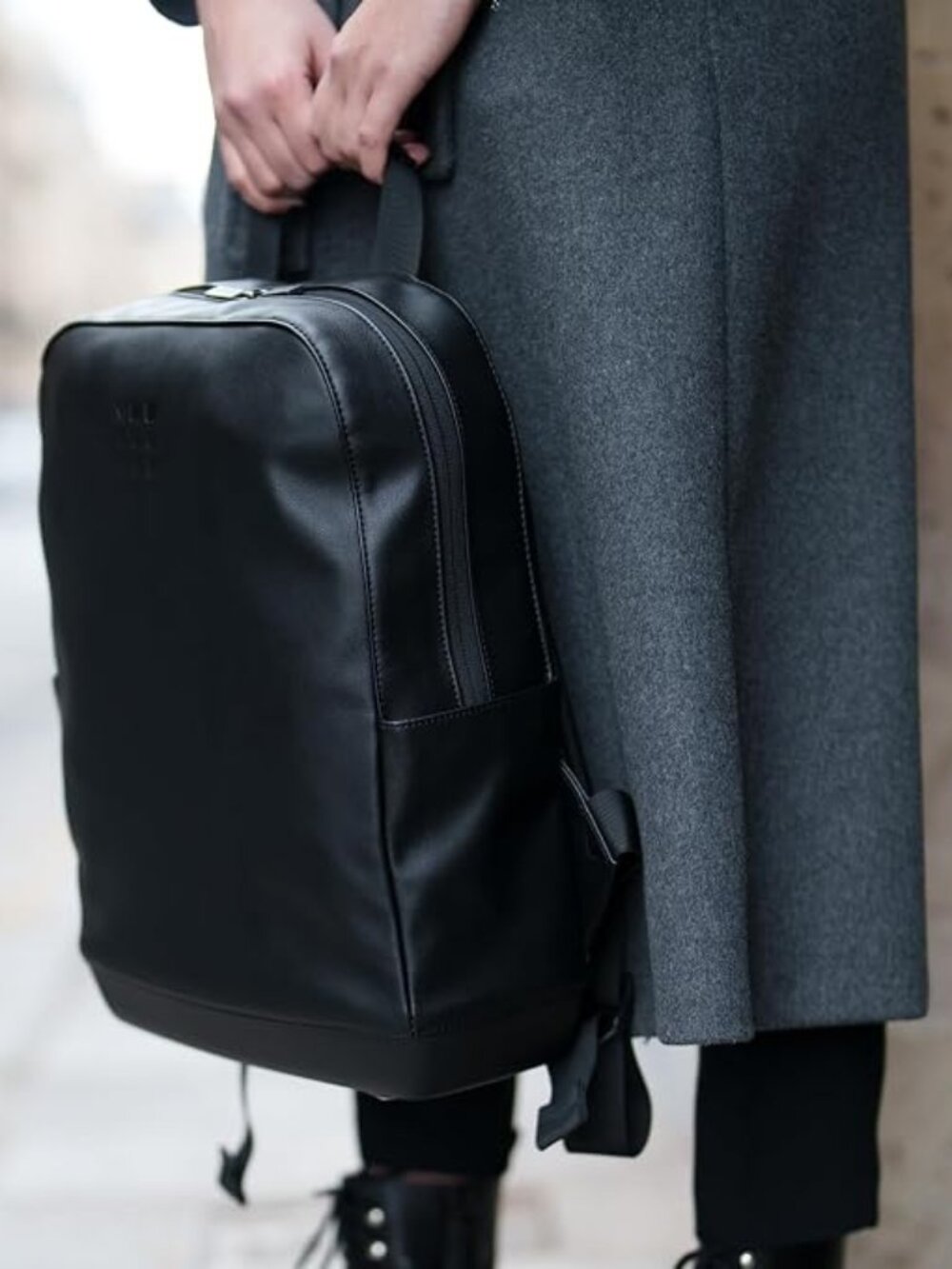 🇨🇦 Moleskine Pebbled Leather Backpack